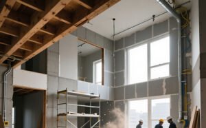 Recibir apartamento en obra negra, gris o blanca